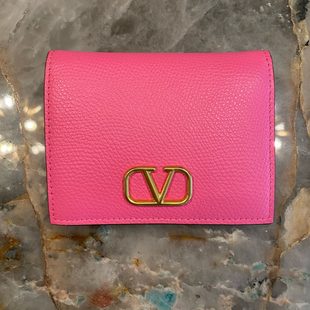 Authentic Valentino Garavani Wallet with Box